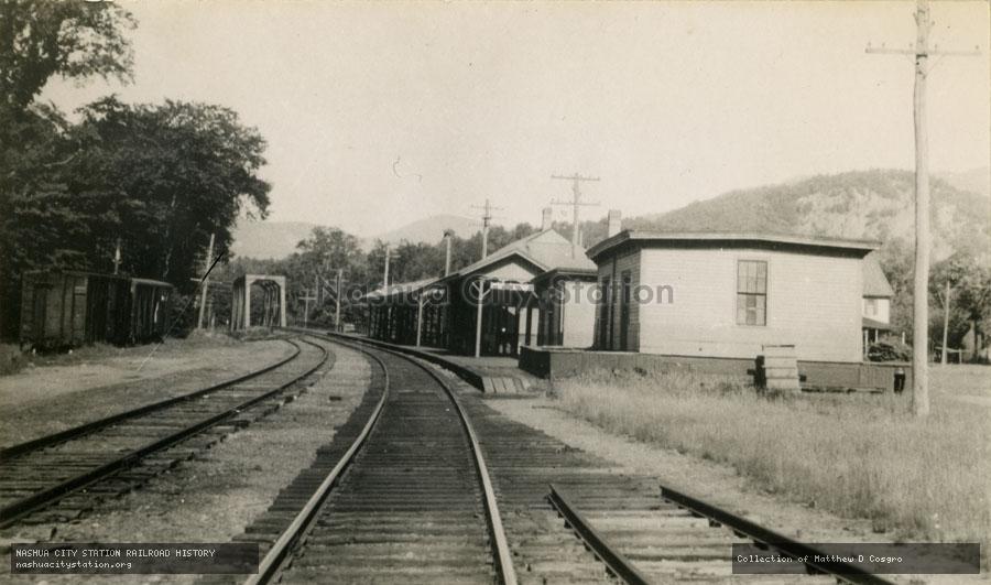Postcard: Maine Central Station, Glen and Jackson, New Hampshire